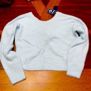 Crop top sweater!